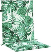 vidaXL Perne de spate Frunză 2 pcs Model cu frunze 100 x 50 x 3 cm