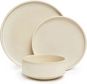 Set de 12 vase din gresie crem Bonami Selection Malia