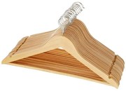 Set 15 umerase din lemn 43 cm, natur