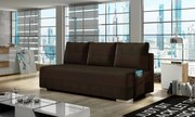 Canapea extensibila, cu spatiu pentru depozitare, 200 x 92 x 83 cm, Atila 2, Eltap (Culoare: Gri deschis texturat, Gri)