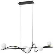 Lustra moderna cu 6 surse de lumina Nisyro