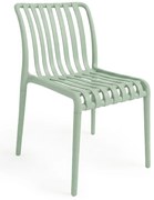 Scaun din plastic TREGO, verde