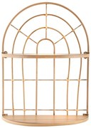 Raft în culoare naturală etajat din metal Arch – Mauro Ferretti