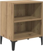 vidaXL Dulap de noapte Stejar Artizanal 40 x 30 x 50 cm Lemn compozit