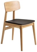 Scaun de dining în culoare naturală Livo – Unique Furniture