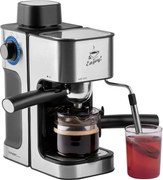 La mâna a doua: Espressor manual First Austria FA-5475-2, 800W, Rezervor 0.250L, Vas de sticla, Pauza, Inox/Negru