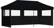 vidaXL Cort pentru Petreceri Negru 292 x 580 x 315 cm Material Oxford