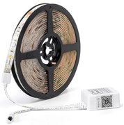 Bandă LED RGB dimabilă Aigostar 6,5m LED/16,5W/12/230V 3000K Wi-Fi