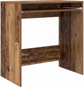 vidaXL Birou cu sertar Lemn Vechi 77.5 x 43 x 79 cm Lemn compozit