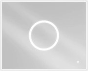 Mexen Koga oglindă de baie iluminată 100 x 80 cm, LED 6000K, anti-abur - 9821-100-080-611-00