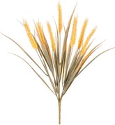 Buchet cu spice de cereale - ornament artificial,culoare crem-galben, 20 x 40 cm