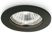 Set de 3 spoturi incastrabile tavan fals diam.7,3cm, JAZZ FI1 negru