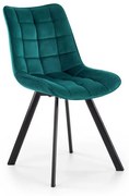 Scaun K332 velvet turcoaz