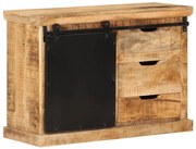 vidaXL Dulap, 80x30x55 cm, lemn masiv de mango brut