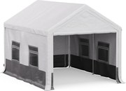 Blumfeldt Party Haven, cort, 400 x 296 x 280 cm, rezistent la intemperii, cadru din oțel, ușor de asamblat, cu pereți laterali