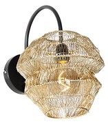 Lampă de perete orientală aurie - Vadi