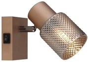 Aplica cu Spot directionabil metal cafea SATELLA