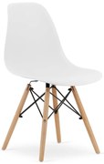 SCAUN SCANDINAV ALB, AZY