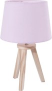 Atmosphera - Lampă de masă TRIPOD 1xE14/40W/230V pin/roz