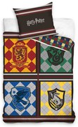 Lenjerie de pat pentru copii multicolor, HARRY POTTER