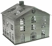 Suport de lumânări din metal Rustik House, 18 x20,5 x 18 cm