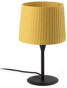 Veioza / Lampa de masa moderna design elegant SAMBA negru/galben 64311-39