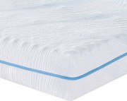 vidaXL Saltea Alb 90 x 200 cm Material Jacquard