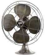 Ventilator decorativ din metal, finisaj alamă antichizată , Factory