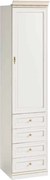 Dulap lemn masiv Vanna II, 50,4 × 62,5 × 245,8 cm