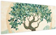 Tablou – Mozaic elegant cu arbore (120x50 cm)