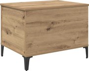 vidaXL Masă de cafea Stejar Artizanal 60 x 44,5 x 45 cm Lemn compozit