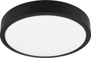 Trio - Plafonieră LED dimabilă ISEO, 24 W, 230 V, 3000 K, Ø 40 cm, neagră