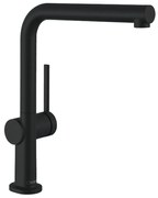 Baterie chiuveta bucatarie neagra, monocomanda Hansgrohe Talis M54 72840670 Negru