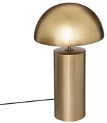 Lampă de masă aurie CHAMPI, in forma de ciupercă, înălțime 50 cm