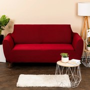 Husă multielastică 4Home Comfort fotoliu dublu, bordo, 140 - 180 cm, 140 - 180 cm