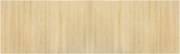 vidaXL Covor dreptunghiular, natural deschis, 60x200 cm, bambus