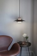 Halo Design 990785 - Lustră suspendată pe cablu RIVOLI 1xE27/40W/230V Ø 40 cm negru/cupru
