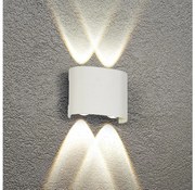 Brilagi - Aplica LED de exterior FLAREBOX, 4W, 230V, albă, IP65