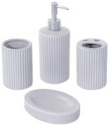 Set accesorii baie ceramica, 4 bucati