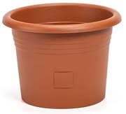 Plastia Ghiveci cu auto-irigare Narza diametru 35cm, teracotă, diam. 35 cm