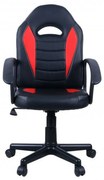 Scaun gaming si birou NOVOKIDS™ Gamer Mini, Rotatie 360 grade, Design ergonomic, Inaltime reglabila 117-127 cm, Latime 60 cm, Max 120 kg, Rosu cu