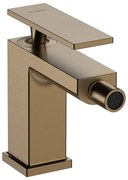 Baterie bideu Hansgrohe Tecturis E monocomanda bronz periat