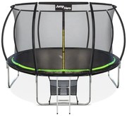 Trambulină de grădină Premium cu plasă interioară  427cm Jump Hero 14FT