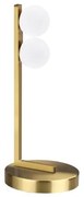 Lampă LED de masă Ideal Lux PING PONG 2xLED/3W/230V CRI 90 alamă