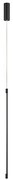 Pendul, lustra LED design liniar Fizz negru