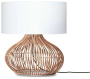Veioza eco din ratan Kalahari L/4723 white
