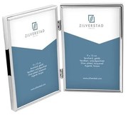 Ramă foto argintie de sine stătătoare/de suspendat din metal 26x18 cm Sweet Memory – Zilverstad