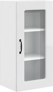 vidaXL Dulap de bucătărie Kalmar Alb lucios 40 x 31 x 80 cm