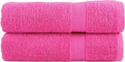 vidaXL Prosoape de baie premium, SOLUND 2 buc 100x150 cm 600 gsm