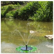 Zaparkorun Fântână solară de grădină în formă de lotus
